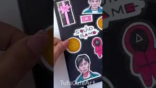DIY Squid Game stickers ❌⭕️