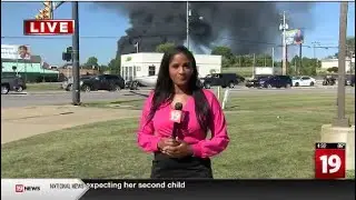 🔥 Akron HAZMAT Fire Emergency: Evacuations Ordered Amid Business Blaze 🚨