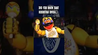 FNAF: Facts about Rockstar Chica! #fnaf #shorts #fivenightsatfreddys