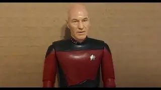 Deep Trek - Captain Picard Action Figure | Animated with AI