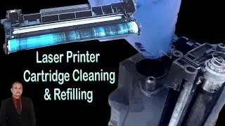 Easy Way _ Laser Printer Cartridge Cleaning & Refilling