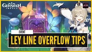 Genshin Impact - EXP or MORA? Ley Line Overflow | F2P & Beginners Must Know Farming Tips [Event]