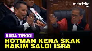 Sidang MK Sengketa Pemilu 2024, Hakim Saldi Isra Sinis Respons Nada Tinggi Hotman Paris