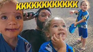 O NOAH TÁ NA FASE MAIS DIVERTIDA E ENGRAÇADA 😂 IMITA TUDO QUE EU FAÇO...