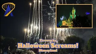 Halloween Screams Fireworks Show at Disneyland 2024