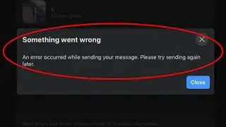 Fix Something went wrong An error occurred while sending your message Please try sending again later