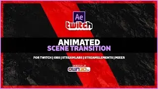 Animated Twitch OBS Scene Transition for your Stream