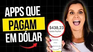 3 NOVOS APPS Para GANHAR DINHEIRO na INTERNET Pelo CELULAR e Receber em DÓLAR | APPS Para Faturar!