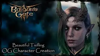 BALDUR'S GATE 3 || Beautiful Tiefling [Original Character #239] - Female Character Creation