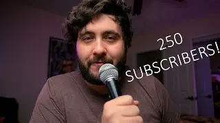 thank YOU! for 250+ subscribers!