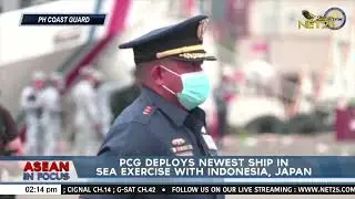 PCG deploys newest ship in sea exercise with Indonesia, Japan