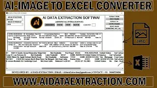 How to Convert Data Entry Image to .xlsx | How to Convert Data Entry Images into Excel