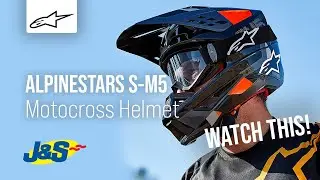 Alpinestars S-M5 Motocross Helmet