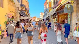 Chania, Greece 🇬🇷 | Summer 2024 | 4K 60fps HDR Walking Tour