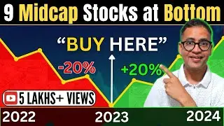 Huge Correction in 9 mid cap stocks | Best Stocks for 2024 | Rahul Jain