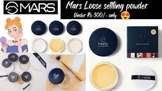 Mars Loose Settling Powder Review | Compact Powder Under 300 | Does it really work for my Skin ?