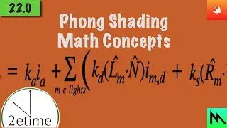 22: Phong Shading Math Concepts