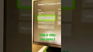 Unlock 1440p @ 120hz - Xbox Series X Settings 🎥🔥 