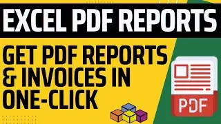 Get PDF Invoice Generated using Excel VBA and Macros for Shipment Tracking