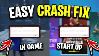 How To Fix Fortnite Crashes In Chapter 2! (Easy Solution For Game Freezing & Not Starting/Loading)