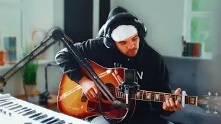 Making A Melodic Guitar Sample & Flipping It Into A Hard Trap Beat!