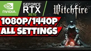 Witchfire Gameplay | RTX 3070 | i5 10400F | 1080p 1440p | All Max Setting