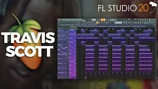How To Make A Travis Scott Beat On FL Studio 20 | How To Create A Dark Trap Beat