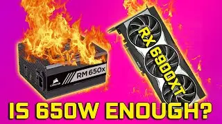 RX 6800XT & 6900XT Power Supply Requirements - Minimum PSU Wattage