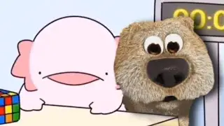 Фыр фыр фыр плюх бам аксолотль разговаривает с Беном