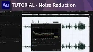 Adobe Audition Tutorial - Remove Background Audio Noise with the Noise Reduction Effect