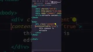 #4 make any tag editable || html tip and tricks