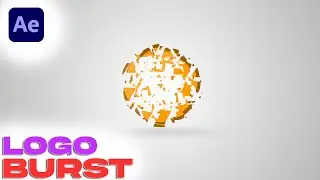 Bursting Pop-up Logo Reveal Animation in After Effects|  Balloon Logo Reveal |