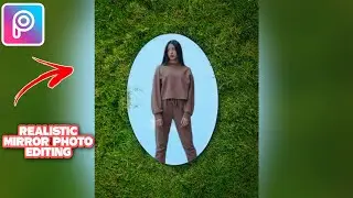 PicsArt Realistic Mirror Photo Editing | 