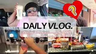 Guess Who Came To See Me? | Grocery Haul | & DoorDashing With My Dutch Bros Ice Coffee | Daily Vlog!