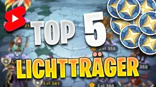 TOP 5 Lichtträger Helden in 2022 | AFK ARENA