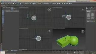 1 3DS Max 2017 использование ProBoolean [short]