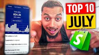 Top 10 Winning Products To Sell In July (Shopify Dropshipping 2023)