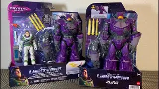 Lightyear 2022 Disney Pixar Buzz Lightyear VS Zurg Clash Pack Battle Damage & Zurg Mattel Toys