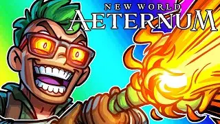 New World Aeternum - Moo's Quest for the SUCCULENT BONE!