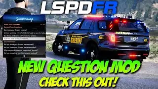 New Questioning Mod for Stop the Ped is Pretty Great - LSPDFR Gameplay