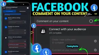 comment on your content facebook level 1 problem / comment on your content facebook level 1 fix