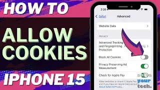 How to Allow Cookies on iPhone 15