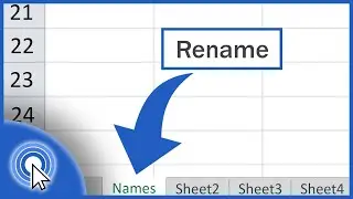 How to Rename Sheet in Excel