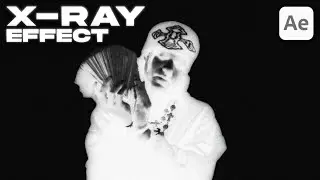 How to create X-RAY EFFECT in After Effects (Tutorial)