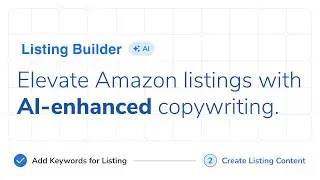 Helium 10's AI-Enhanced Listing Builder Tool