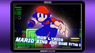 Mario sing and game rythm 9 lyrics (fnf) (friday night funkin)