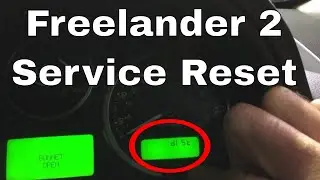 How to reset the Land Rover Freelander 2 service inspection indicator light with push button start