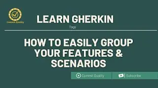 LEARN GHERKIN - TAGS