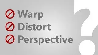 Can't Warp or Distort Smart Object (SOLVED!) | Photoshop