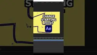 Change Start Point of Shape - Adobe After Effects Tutorial #adobeaftereffects